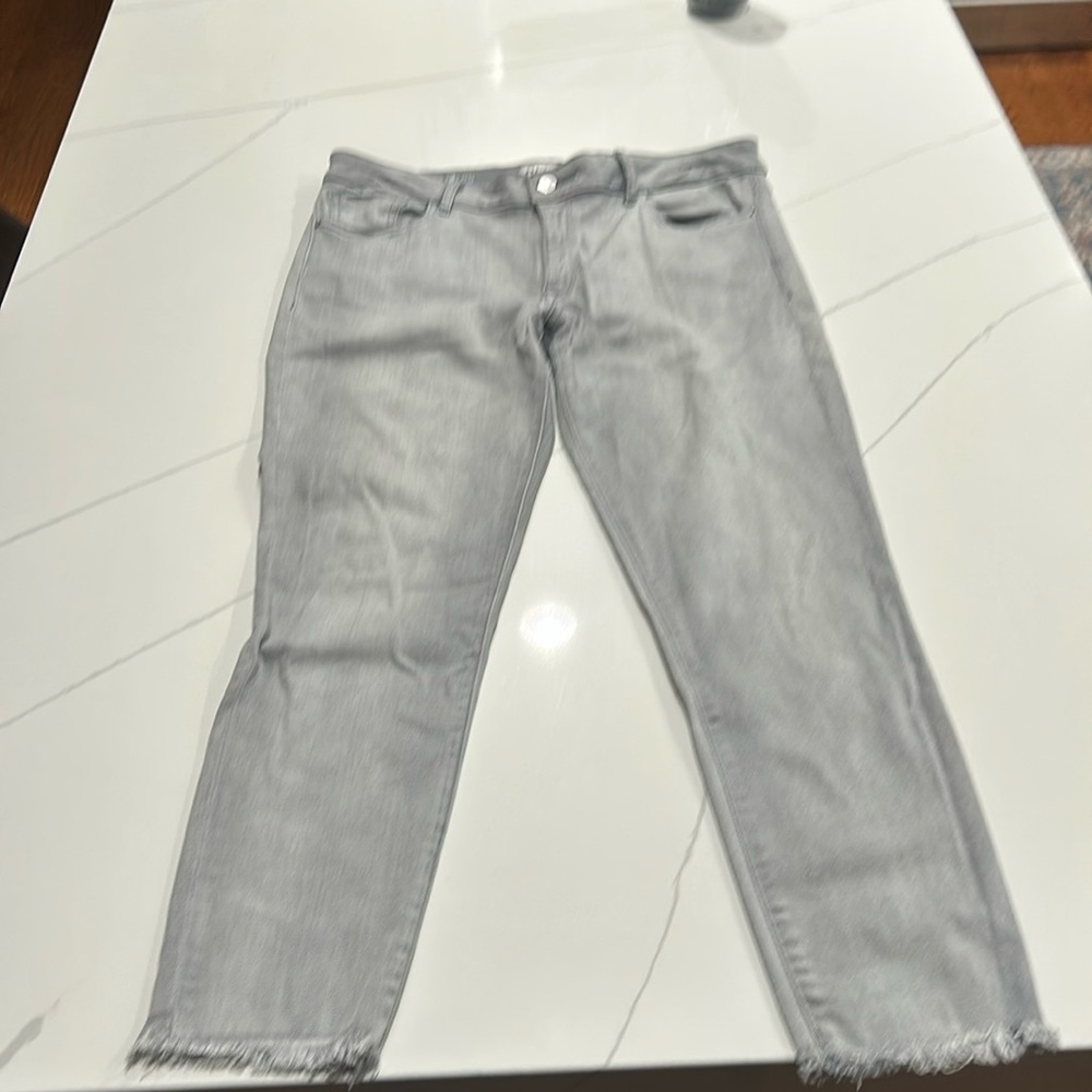 Do 1969 light gray skinny denim